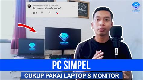 Pc Tanpa Cpu Cukup Sambungkan Laptop Ke Monitor Youtube
