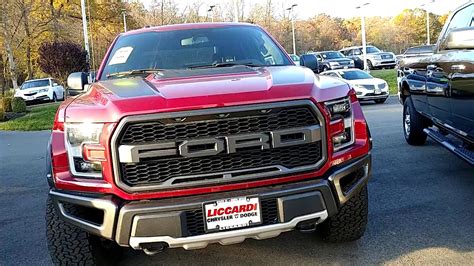 You'll pay a high price for a lot of capability you will probably never use. 2017 RUBY RED FORD F150 RAPTOR 4 DOOR PICKUP TRUCK - YouTube