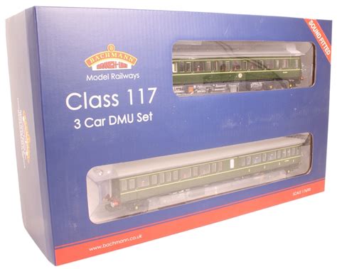 Bachmann Branchline 35 500sf Class 117 3 Car Suburban Dmu In Br Green