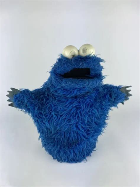 Vintage 70s Cookie Monster Hand Puppet Sesame Street Jim Henson Muppets