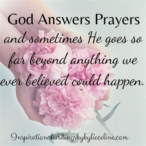 Thank You For Answered Prayer Quotes Aquotesb