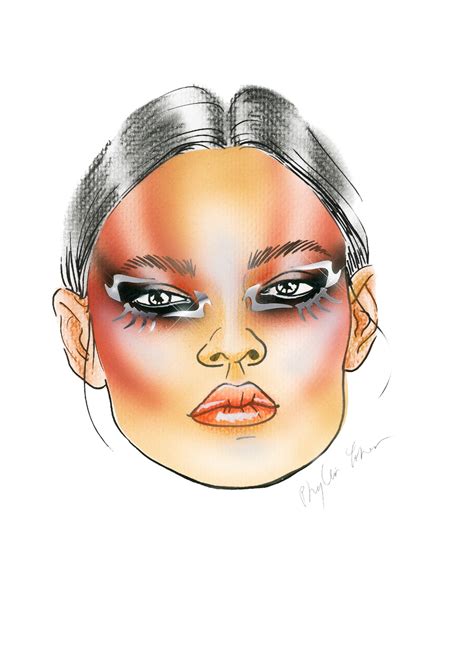 How To Makeup Face Chart Makeup Vidalondon