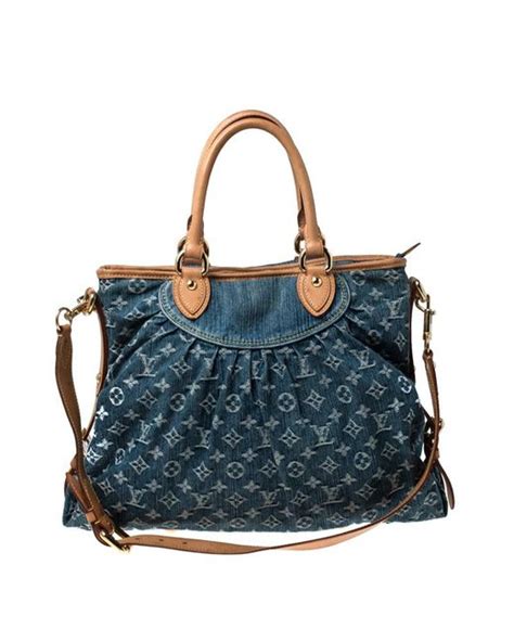 Louis Vuitton Blue Denim Jeans Handbag Save 41 Lyst