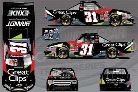 Shawnee, kansas based real estate management company property pro's, will act as the first primary sponsor on the #22 chevrolet silverado driven by south carolina. 2012 Camping World Trucks Series Paint Schemes Team #31 ...