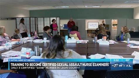 florida nurses training to become certified sexual assault nurse examiners