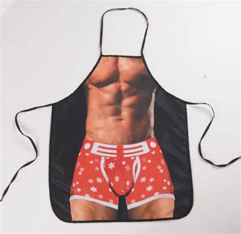 freeshipping hotsale 2019 sexy funny novelty kitchen cooking bbq party apron for woman men t