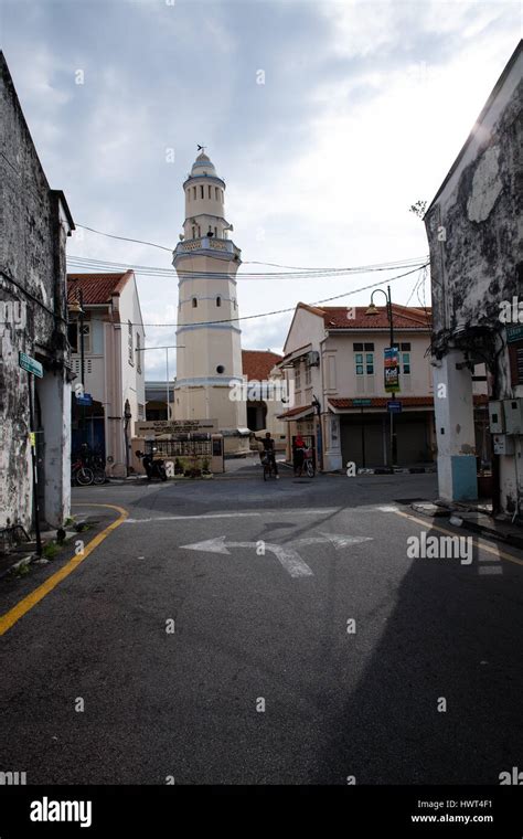 Penang Malaysia Architecture Narrow Streets Dirty Moldy Humidity