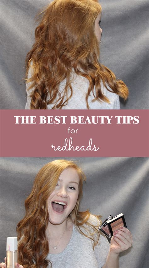 The Best Beauty Tips For Redheads Gingerly Ashley Makeup Tips For