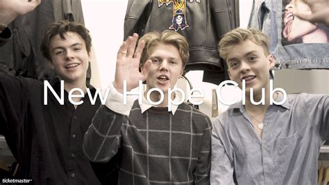 Interview New Hope Club On Their Best And Worst Tour Memories Youtube