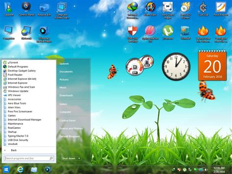 Windows 7 Aero Blue Lite Edition 2016 64 bit Free Download