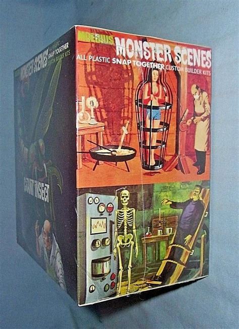 Moebius Monster Scenes Giant Insect Model Kit Misb Pre Painted Store