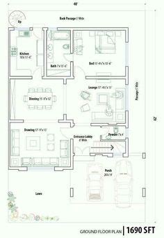 20+ Pakistan house plans ideas | house plans, house map ...