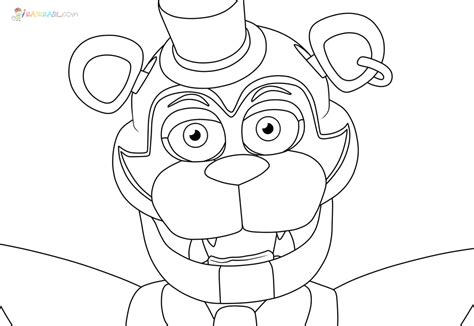 Five Nights At Freddys Coloring Page Coloring Home