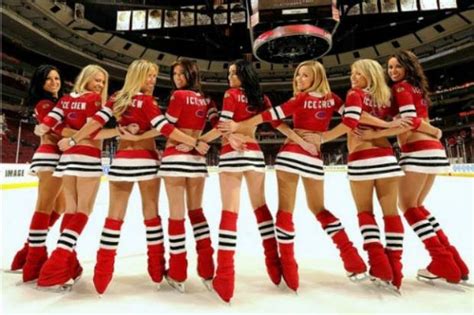 Blackhawks Ice Girls Wallpaper