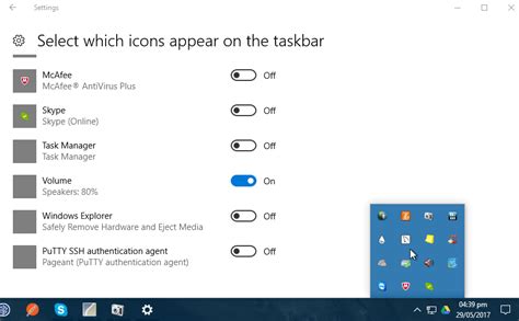 Change Volume Icon Not Showing On Taskbar Windows 10
