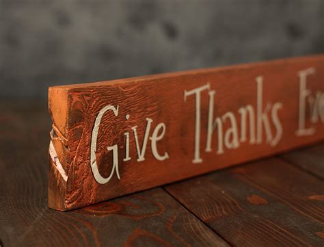 Give Thanks Every Day Sign Hand Painted In Mill Creek Wa The Weed Patch