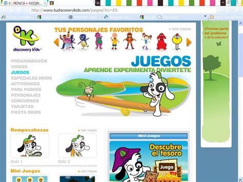 Todos los juegos en español para poder jugar online. Juegos De Discovery Kids.com 2009 : Discovery Kids Latino ...
