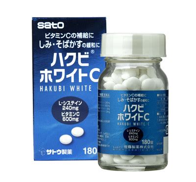 We all know that vitamin c is an antioxidant but did you also know that it actually helps to promote healing? Skincare-Holic: Sato Hakubi White C Pills