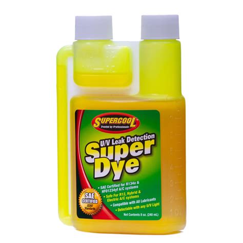 Sae Certified Uv Dye Yellow 8oz Tsi Supercool