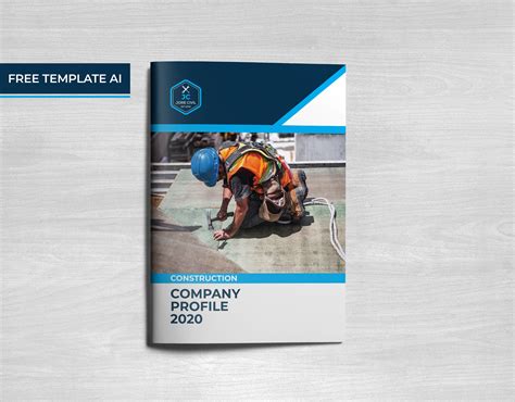 Construction Company Profile Free Template Download Behance