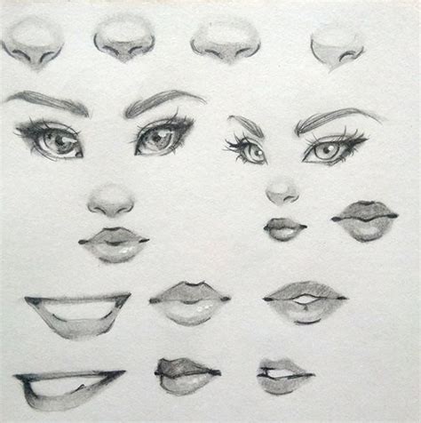 How To Draw A Beautiful Girl Face Eyes Nose Lips Sketch Easy Nithya 45c