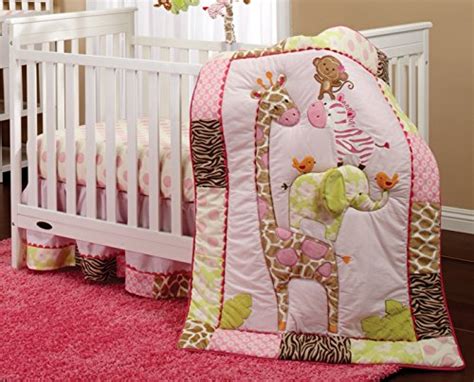 Pretty Pink Giraffe Baby Bedding Sets