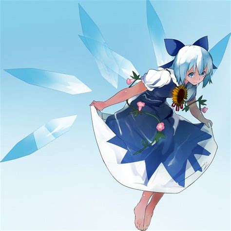 Touhou Project Cirno Artwork By Ikurauni