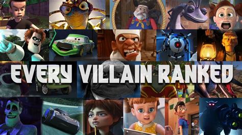 Ranking Every Pixar Villain Youtube
