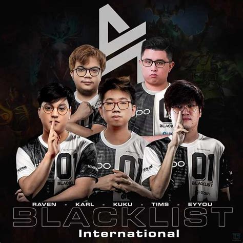 Blacklist International Releases Official Dota 2 Roster Daily Guardian