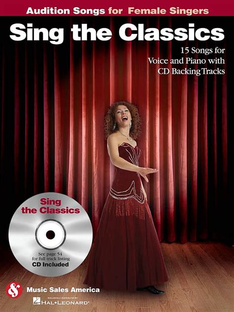 sing the classics audition songs for female singers reverb