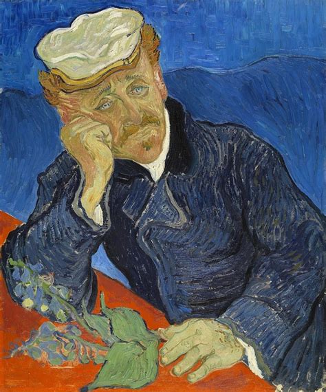 Vincent Van Gogh Portret Doktora Gacheta Galerie Fran Oise Cachin