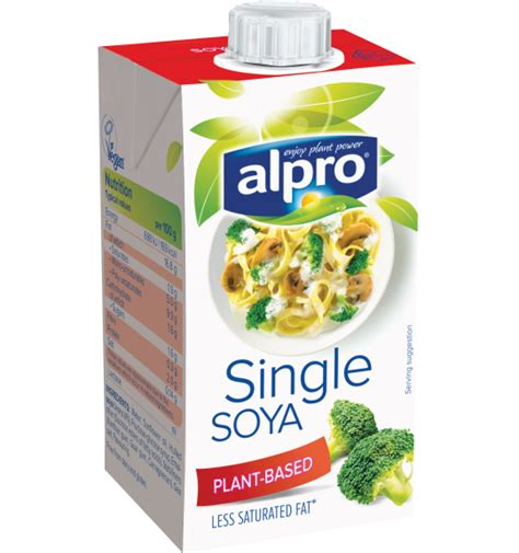 Alpro Plant Based Cream Alternative Small Soya Single