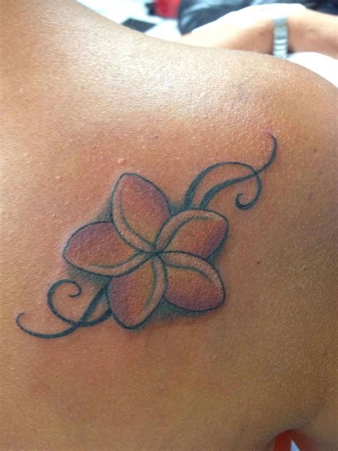 Tropical Flower Tattoos Hawaiian Tribal Tattoos Tribal Tattoos For