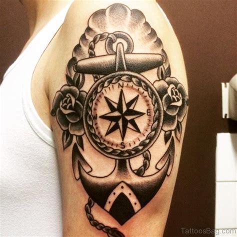 61 Amazing Nautical Shoulder Tattoos Tattoo Designs
