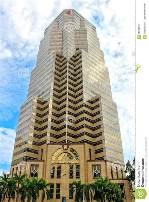 The world bank in malaysia. Front View On The Menara Public Bank In Kuala Lumpur ...