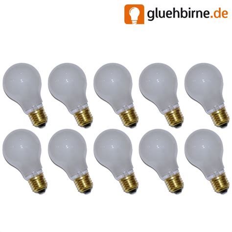 Glühbirnen im angebot große auswahl top marken glühbirnen bei kaufland.de entdecken & sparen jetzt bestellen! 10 x Glühbirne 15W E27 MATT Glühlampe 15 Watt Glühbirn