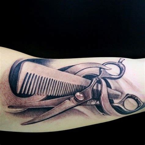 Barbershop Tattoo Desenhos Para Barbearia Tatuagens De Cabeleireiro