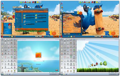 Angry Birds Skin Pack 10 For Windows 7