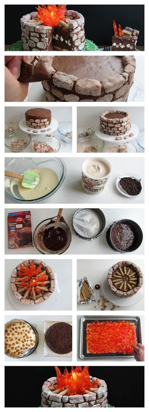 Read our detailed reviews to find out more! DIY Fire Pit S'mores Cake | Smores cake, Cake decorating ...