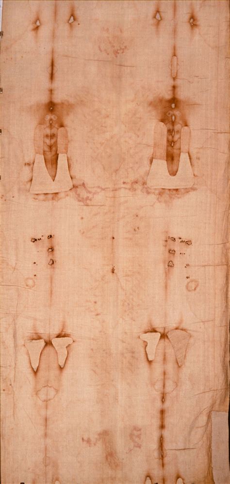 Photograph Of The Back Of The Man In The Holy Shroud Of Turin Old