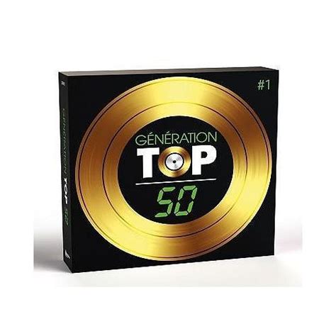 Génération Top 50 édition Coffret 5 Cd Digistar Cd Digipack Rakuten