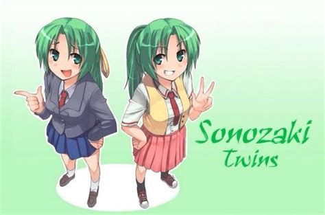 Sonozaki Twins Wiki Anime Amino