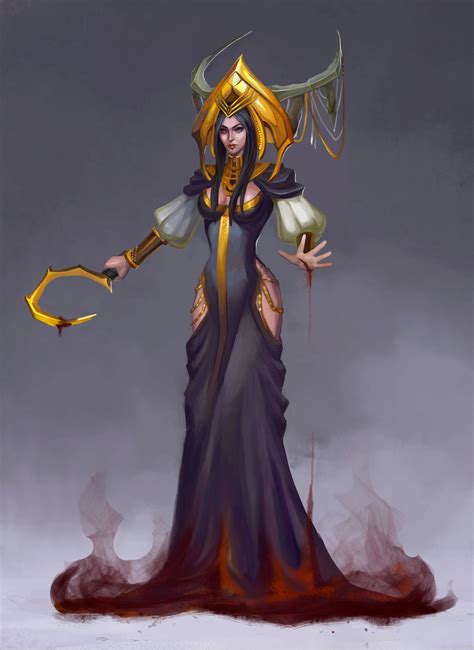 Priestess Maria Chernomorova On Artstation At Artstation