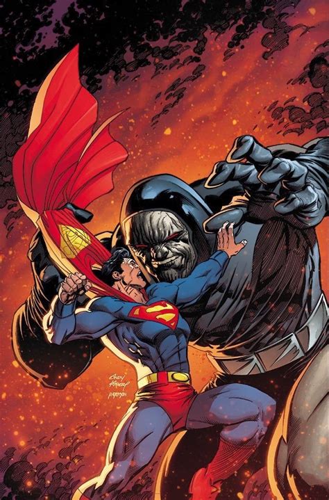 Superman Versus Darkseid By Andy Kubert Superman