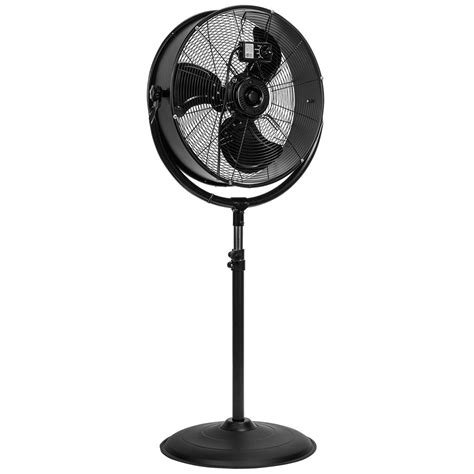 20 Pedestal Fan Adjustable 3 Speed Control Standing Fan Floor Shop Ga