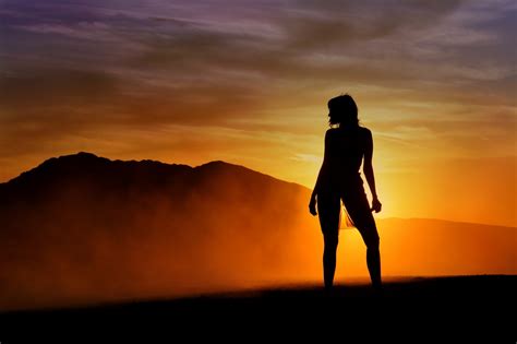 Fondos De Pantalla Luz De Sol Paisaje Mujeres Al Aire Libre Mujer Modelo Puesta De Sol