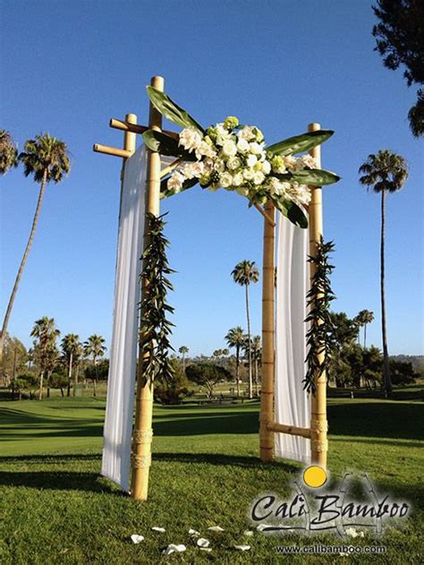 Bamboo Wedding Arches To Match Your Style Bamboo Wedding