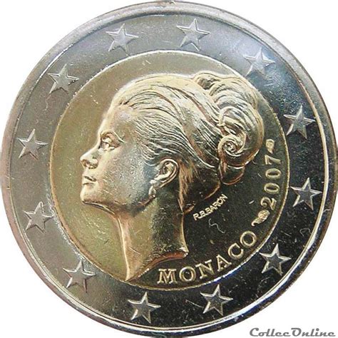 Pieces 2 Euros Monaco Draomen