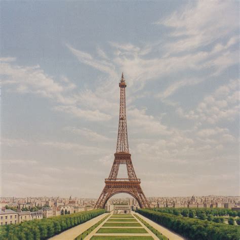 Stock Photo Daytime Eiffel Tower Paris France Pathway Or Walkway