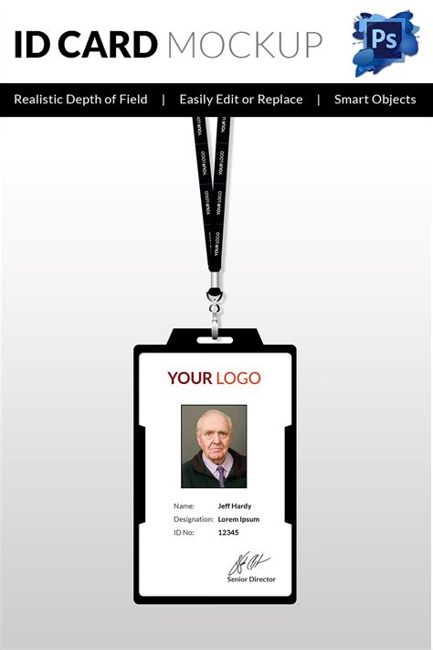 30 Blank Id Card Templates Free Word Psd Eps Formats Download
